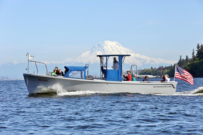 2 Hour Guided Boat Tour in Gig Harbor and Narrows Bridges - Point Defiance and old-growth shoreline