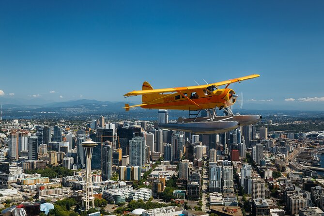 3 Hours San Juan Island Seaplane Tour from Seattle - The Seattle skyline from the water
