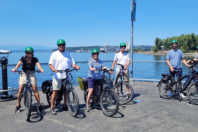 Bainbridge Island Electric Bike Tour - Meeting Pia the Peacekeeper