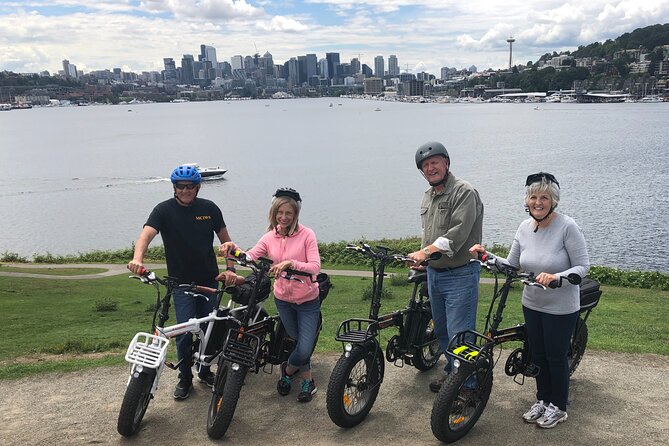 Bike Tour Seattle. 5 star Electric Bike Tour Seattle's waterways - Fishermen’s Terminal and Seattle’s working waterfront