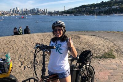 Bike Tour Seattle. 5 star Electric Bike Tour Seattle’s waterways