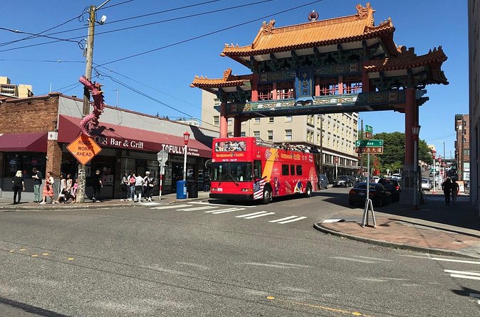 City Sightseeing Seattle HOHO Bus Tour + Bookable Extras - Pioneer Square and the 1.1-mile walking tour