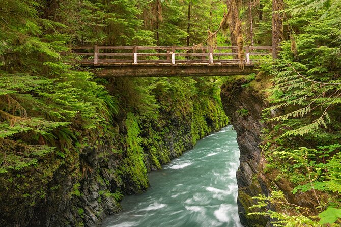 Explore Olympic National Park from Seattle through Van /Ferry - Lake Crescent offers the day’s calmest stop