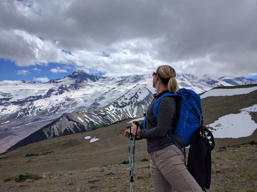 Mount Rainier: Day Hike on the Mountain - Lunch with Mount Rainier in front of you
