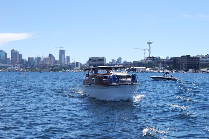 One-Hour Private Seattle Sightseeing Cruise - BYOB! - Space Needle views from the water