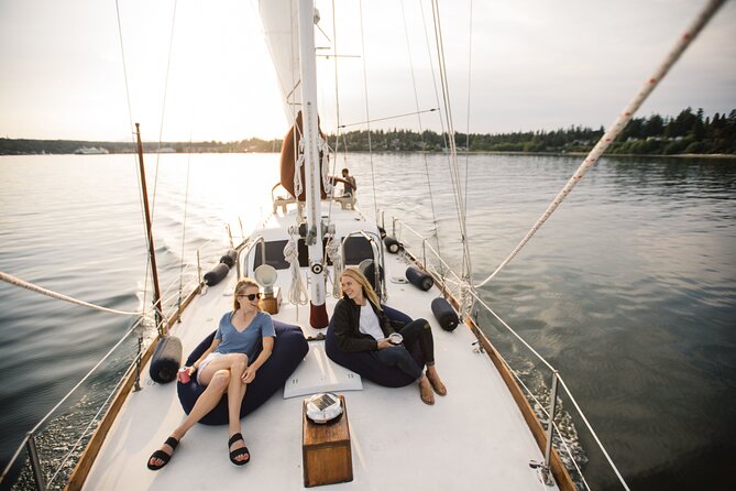 Sail Bainbridge Island & Seattle Waters - Luxury Classic Sailboat - Wildlife, mountains, and the value of a slower view
