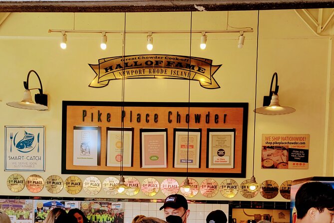 Savor the Sea: Guided Seafood Tasting at Pike Place Ma - Stop three: grilled rock cod at Market Grill