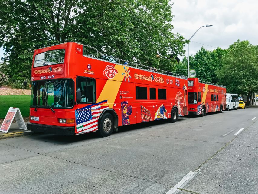 Seattle: City Sightseeing Hop-On Hop-Off Bus Tour - Space Needle, waterfront hotels, and Pier 66