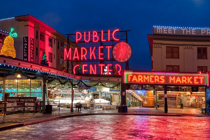 Seattle Enchanting Night Tour with Space Needle and Skywheel - Pickup, group size, and communication