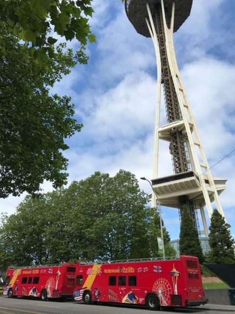 Seattle: Hop-on Hop-off Bus Tour and Sky View Observatory - Pioneer Square and early Seattle