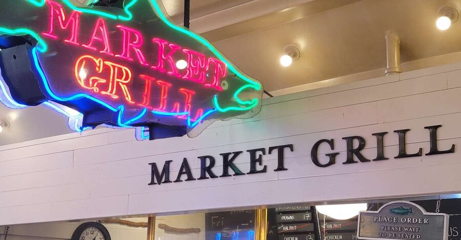 Seattle: Pike Place Market Seafood Tasting Tour - Smoked scallops at the original fish vendor