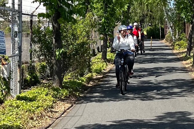 Seattle's Electric City Bike Tour - Olympic Sculpture Park and the ride toward Magnolia
