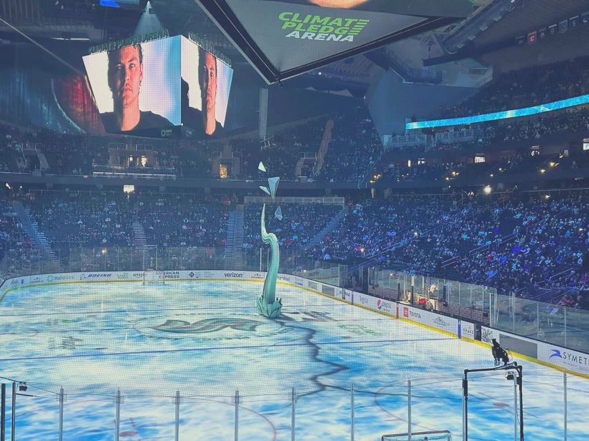 Seattle: Seattle Kraken Ice Hockey Game Ticket - Entering Climate Pledge Arena with a phone ticket