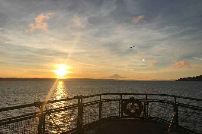 Seattle Summer Views Cruise - Myrtle Edwards Park and the Space Needle