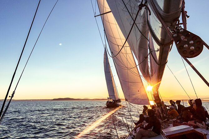 Seattle Sunset Sail BYOB - Olympic Mountains and Mount Rainier