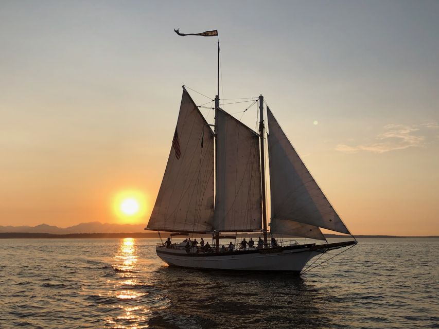 Seattle: Tall Ship Harbor Cruise - The cannon moment and the crew’s style