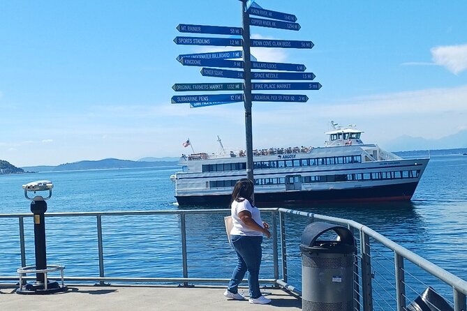 Seattle Waterfront Electric Scooter Tour with Great Wheel - Fireboats, ferry docks, and Pier 54