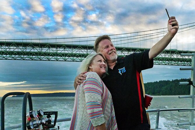 Shared 2 Hour September Sunset Cruise from Gig Harbor - Cruising through Gig Harbor