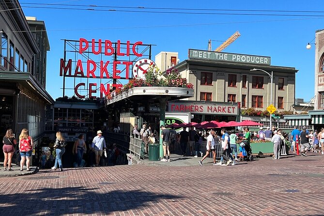 Show Me Seattle On Foot Downtown Walking Tour - The Marketfront view is a smart finish